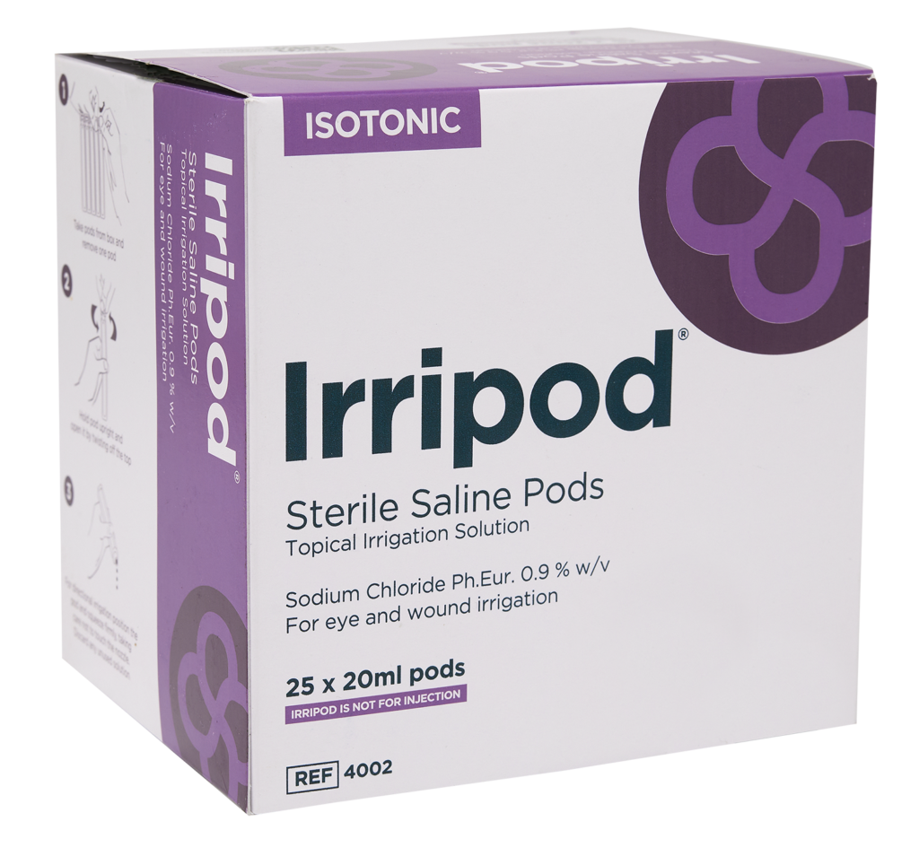 4002 IRRIPOD® STERILE IRRIGATION PODS Box of 25