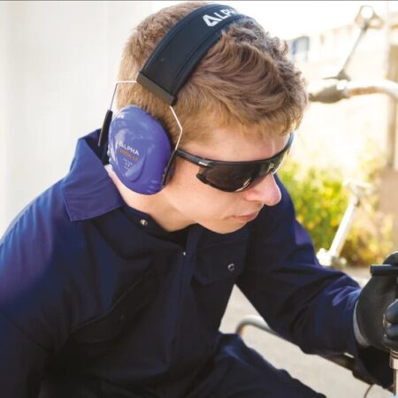 HME/ALP/SOTAL1 Alpha Solway SOTA L1 Overhead Ear Muff SNR23 by Globus