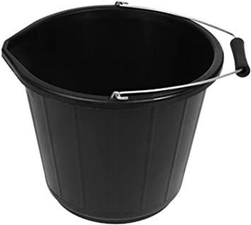 102955- Builders Bucket 3 Gallon (15L) - Black