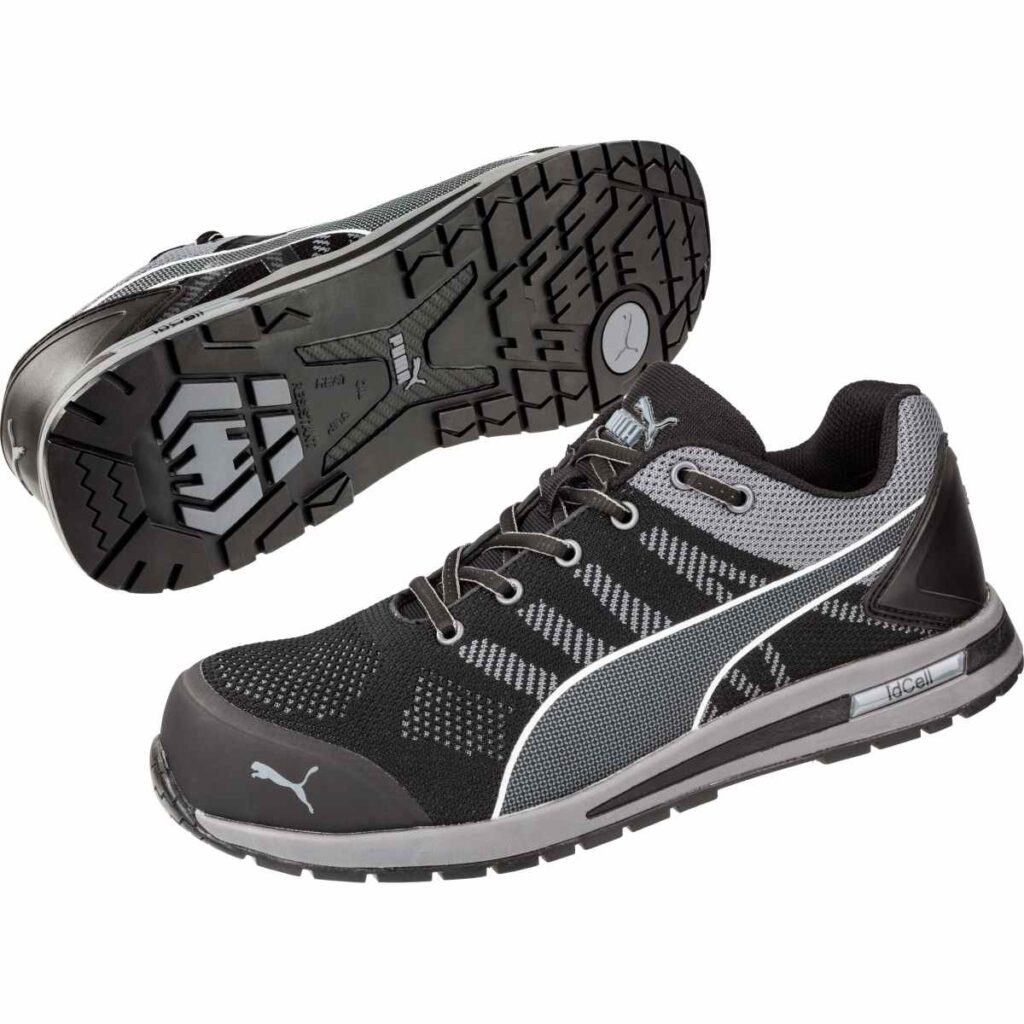 FW/PU/643160202/ - PUMA SAFETY ELEVATE KNIT BLACK LOW S1P ESD HRO SRC