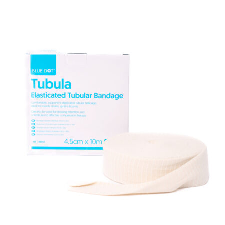 86965 - Blue Dot Tubular Bandage Size A 4.5cm x 10mtr