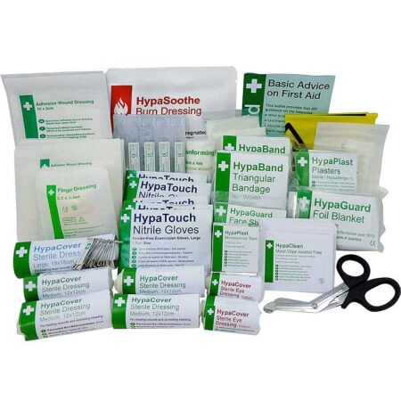 K3352 Industrial High-Risk First Aid Cabinets (Metal) Stocked - Image 2