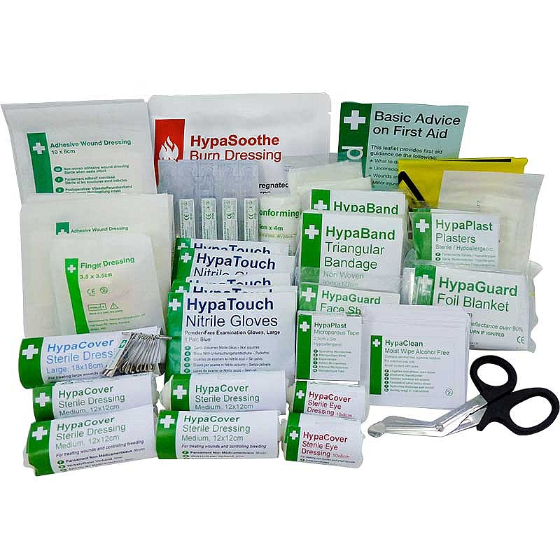 K3352 Industrial High-Risk First Aid Cabinets (Metal) Stocked