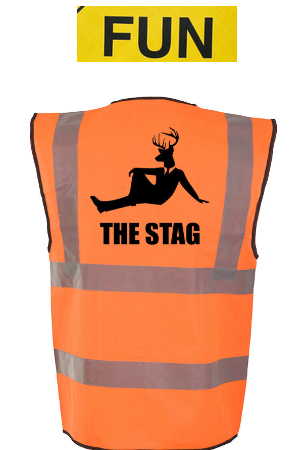 FV01-Fun VestEconomy Corporate/Identification/Festival/Fun Vest Not EN 20471. Account customers, Hen or Stag, get 10 free with print