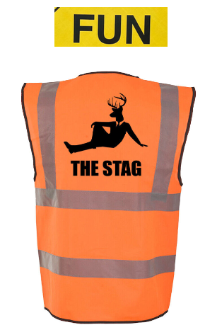 FV01-Fun VestEconomy Corporate/Identification/Festival/Fun Vest Not EN 20471. Account customers, Hen or Stag, get 10 free with print