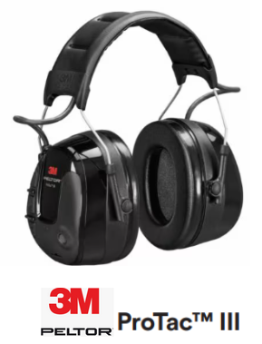 3M MT13H220A Protac III Protects Against Harmful Noise, Whilst Allowing Ambient Sounds To Be Heard 26DB