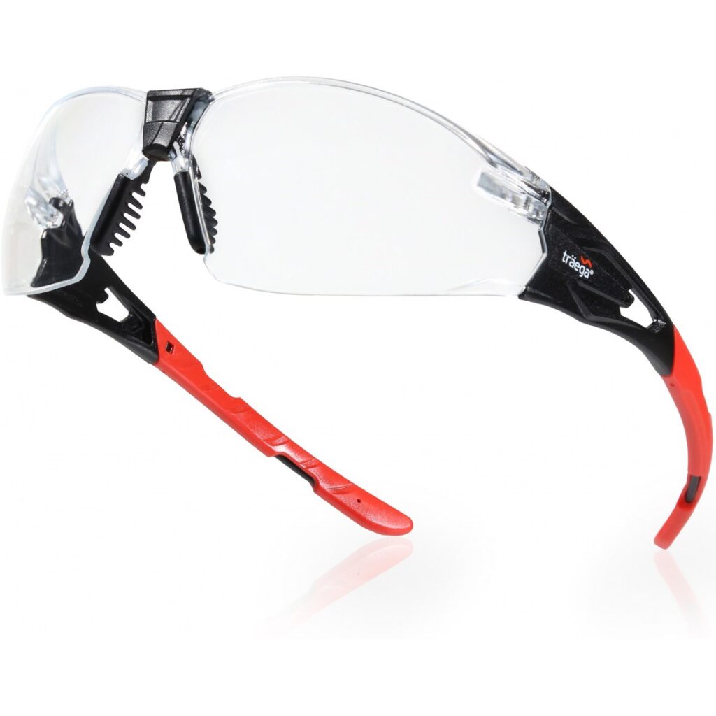 Traega Seto™ Plus Clear Lens. KN Rated Permanent Anti-Fog, Anti-Scratch Lens