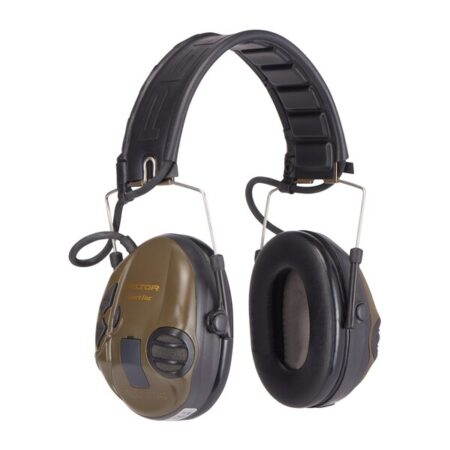 3M MT16H210F-478-GN Peltor Sporttac Ear Muff SNR 26 Green TACTICAL ( SHOOTING SPORTS ETC )