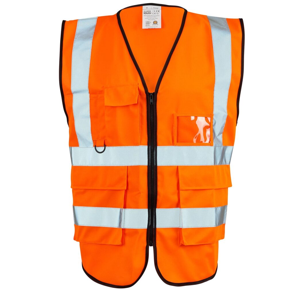 25381 Supertouch Orange Executive Vest