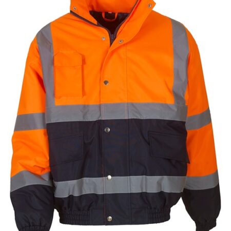 YK201 Hi-Vis 2 Tone Bomber Jacket Replaced by HVP218 - Image 3