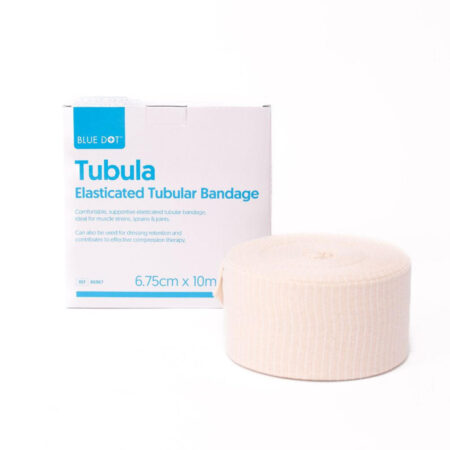 86967 - Blue Dot Tubular Bandage Size C 6.75Cm x 10mtr