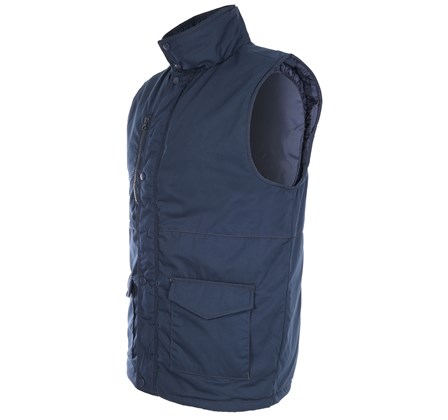 222 Wroxham Bodywarmer  studded storm flap, flapped side pockets, hand-warmer pockets, zipped chest pockets. - Image 3