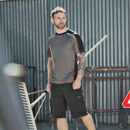 TuffStuff 151 Elite Moisture-Wicking Grey Work T-Shirt