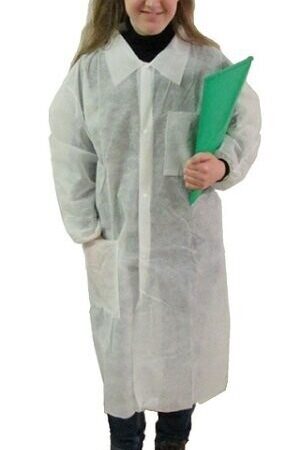 CLC40W Kids Lab Coats (individually wrapped in boxes of 25)