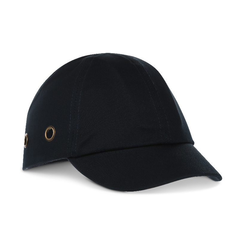 HPBC/RP Standard Bump Cap with 5cm Reduced-Peak Vented for Breathability Black or Navy