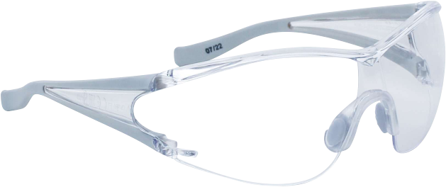 Delta Plus EGON LIGHT MIRROR, Clear, Smoke or Yellow – Light Mirror Lens Anti Fog/Anti-scratch wide field of protection and side protection
