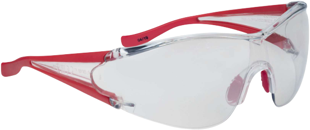 Delta Plus EGON LIGHT MIRROR, Clear, Smoke or Yellow – Light Mirror Lens Anti Fog/Anti-scratch wide field of protection and side protection