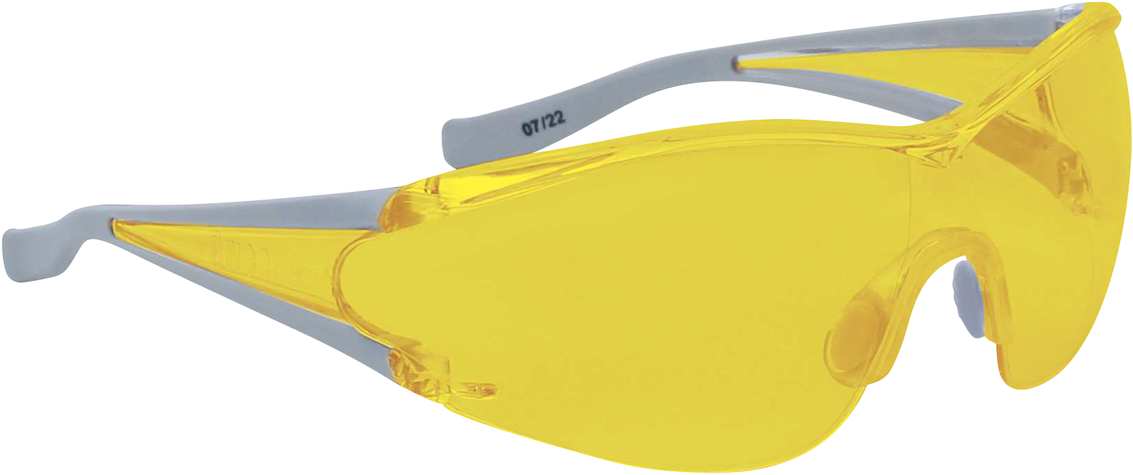 Delta Plus EGON LIGHT MIRROR, Clear, Smoke or Yellow – Light Mirror Lens Anti Fog/Anti-scratch wide field of protection and side protection - Image 4