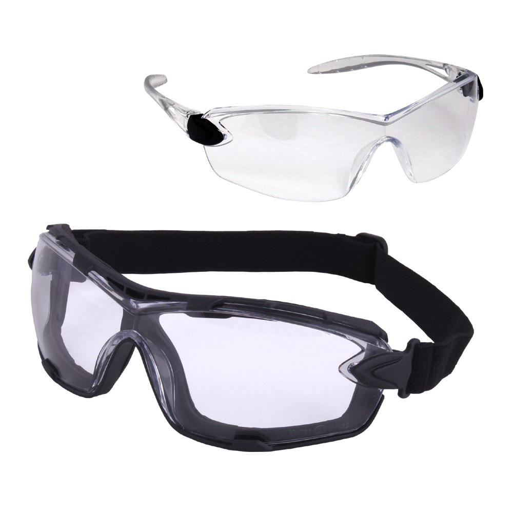 Traega RIGA™-CL - HYBRID SPEC Detachable foam gasket and side arms with interchangeable strap Anti-fog and anti-scratch