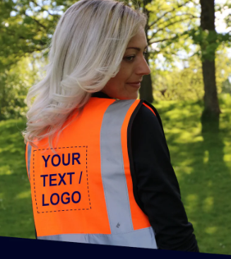 Logo-Dye Sub Back Logo complete with Executive Vest