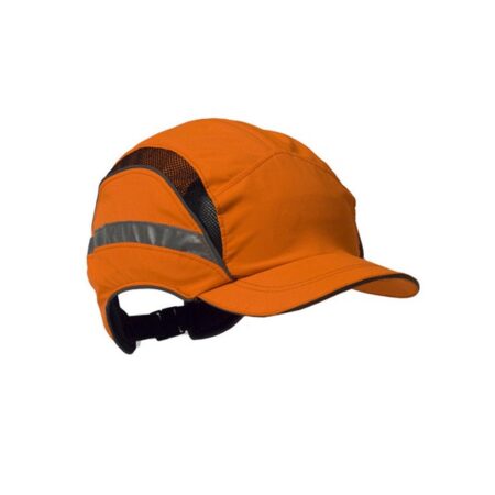 3m HC23 First Base Safety Baseball Cap Hi Vis Orange