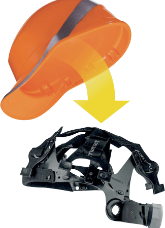 HARNESS V Diamond V helmet replacement harness. Pack of 10