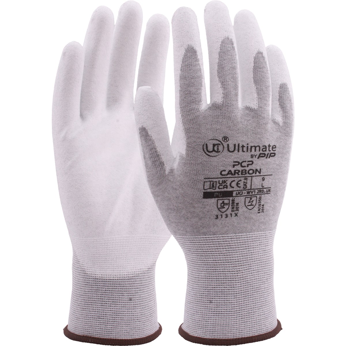 PCP-CARBON – Anti-Static Nylon & Carbon Fibre PU Gloves - Image 1