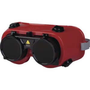 TOBA 3 T5 Welding goggles with clear lens/shade 5 retractable lenses