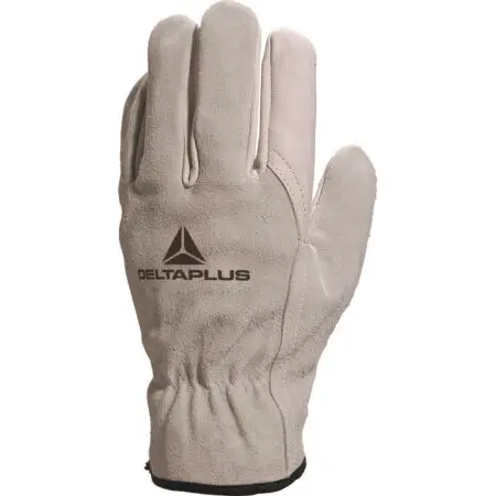 FCN29 – Mechanical leather glove-Palm Grain-leather/Split-leather back