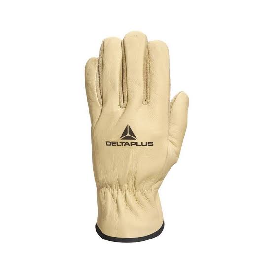 FIBKV02 - Water Repellent Mechanical Leather Glove With Para-aramid Fibre Lining