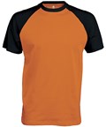 KB330 - Baseball Short-sleeved two-tone T-shirt - Image 3