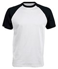KB330 - Baseball Short-sleeved two-tone T-shirt - Image 4