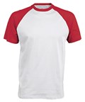 KB330 - Baseball Short-sleeved two-tone T-shirt - Image 7