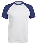 KB330 - Baseball Short-sleeved two-tone T-shirt - Image 8