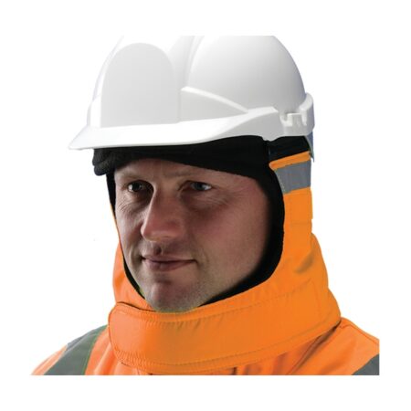 S50HVOFC Centurion High Visibility Helmet Frost Cape Orange - Image 2