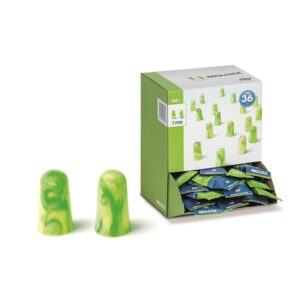 Moldex Pura-Fit Ear Plugs 7700. Box of 200 Pairs