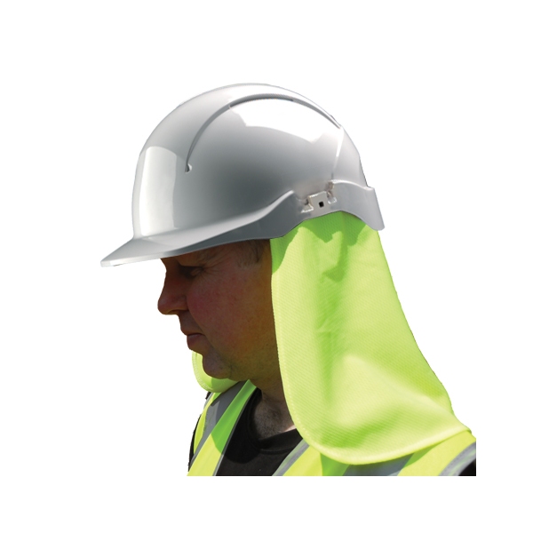 S51HVY Centurion High Visibility Sun Cape Yellow
