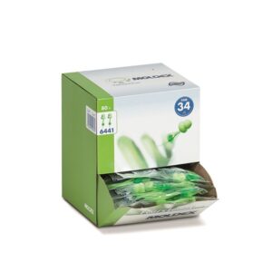 Moldex Twisters Semi-reusable Earplugs 6441. Box of 80