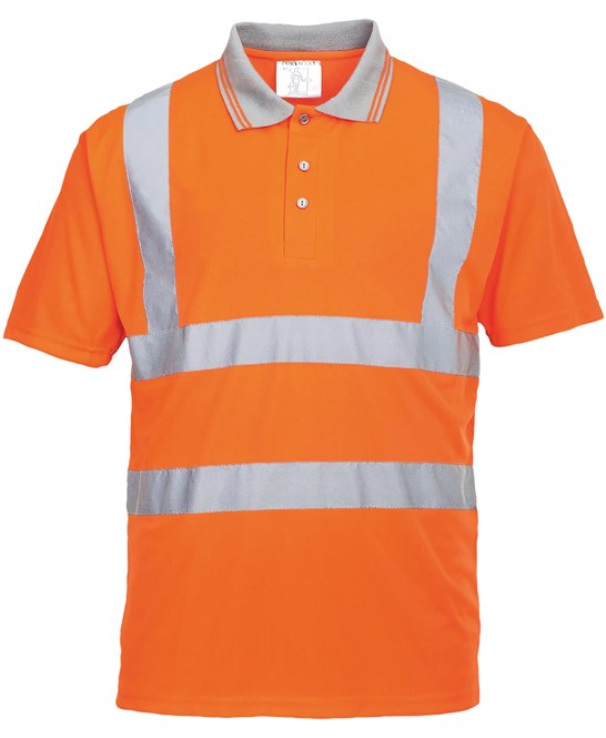 Hi-vis short sleeved polo (RT22)