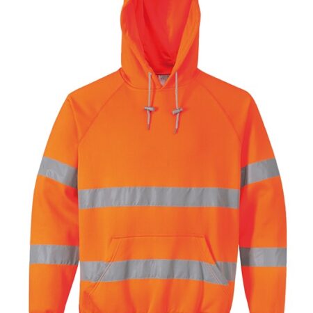 Hi-vis hooded sweatshirt (B304) - Image 3