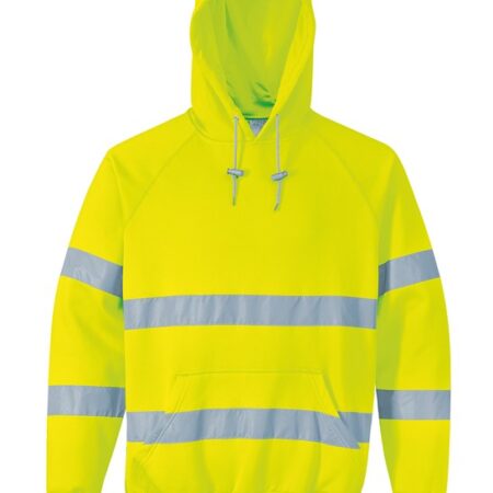 Hi-vis hooded sweatshirt (B304) - Image 2