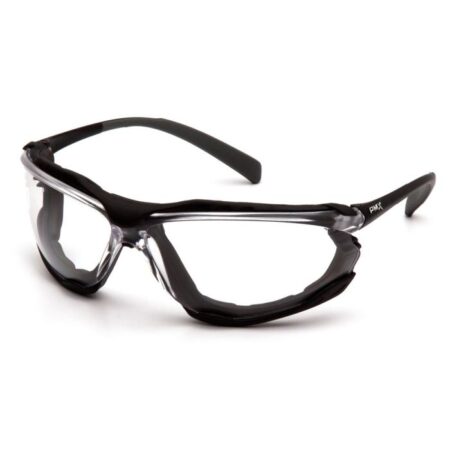 -——- £4.95 / Pair -——- Pyramex® Proximity Foam Clear H2X AF Safety Glasses. Sold in Packs of 12