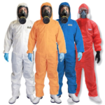 SMS50-AS-Colours - Chemsplash Xtreme 50 SMS Coverall Type 5/6 £2.25 White, Blue, Red, Orange - Image 2