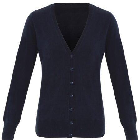PR402 Women's 'essential' acrylic cardigan Fabric100% Acrylic Weight 12 Gauge. A simple easy wearing cardigan for ladies - Image 5