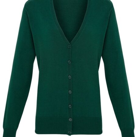 PR697 Women's button-through knitted cardigan Fabric 55% Cotton 45% Acrylic Weight 12 Gauge - Image 7