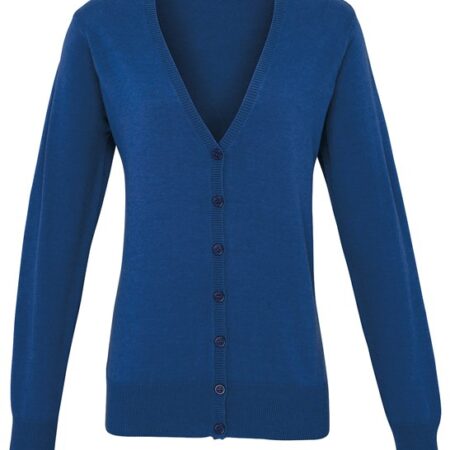 PR697 Women's button-through knitted cardigan Fabric 55% Cotton 45% Acrylic Weight 12 Gauge - Image 11