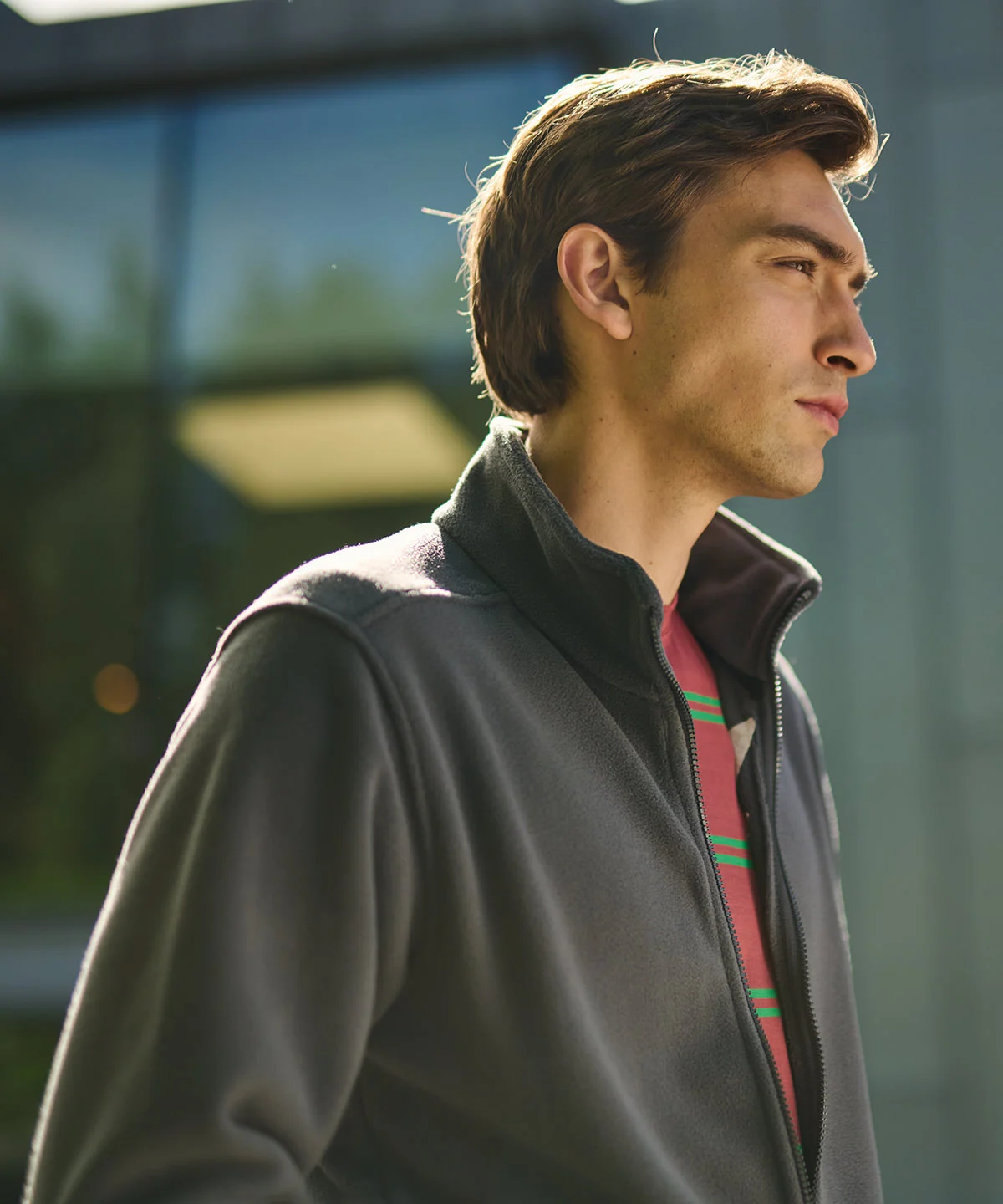 TRF582- Regatta Thor 350 fleece sizes S-4XL (Navy blue, Black, Seal grey) - Image 2