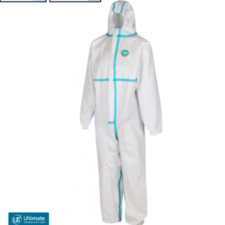 Type 4B,5B,6B Premium Disposable Coverall with Taped Seams