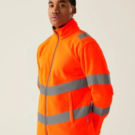 TRF648 The Hi-vis Pro contract Thor fleece from Regatta Professional