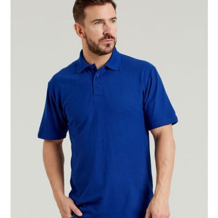 UCC003 - UCC Everyday Polo 50% Cotton, 50% Polyester-Black - Image 2